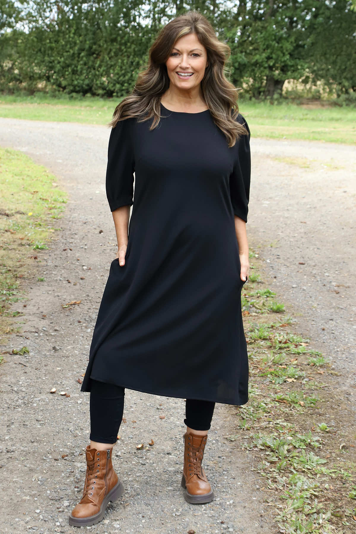 Florentina Dress Black