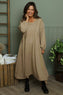 Netta Cotton Dress Stone