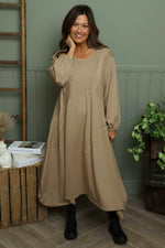Netta Cotton Dress Stone Stone - Netta Cotton Dress Stone