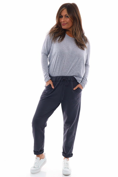 Didcot Jersey Pants Charcoal - Image 1