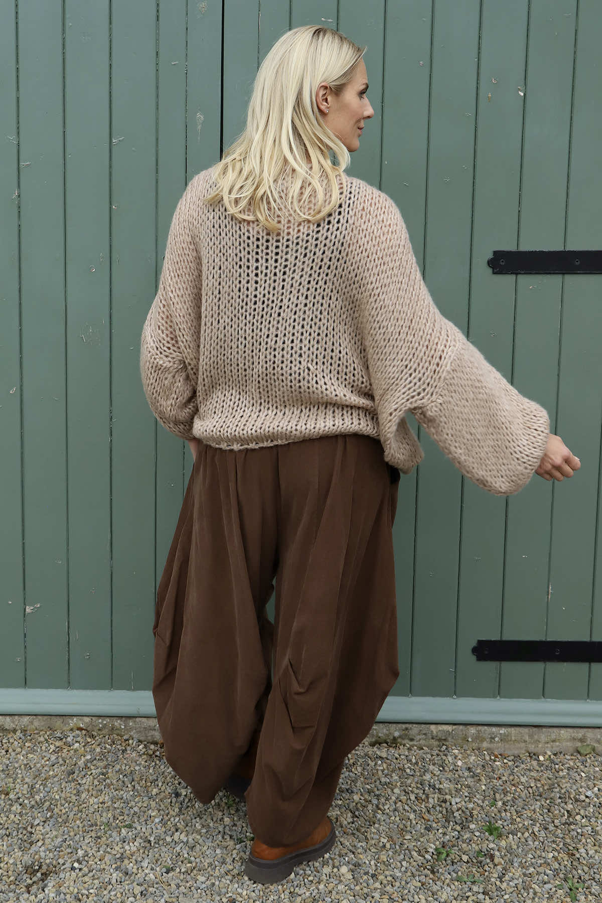 Babette Needlecord Trousers Nutmeg