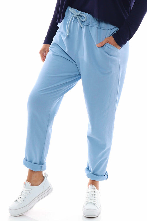 Didcot Jersey Pants Blue - Image 2