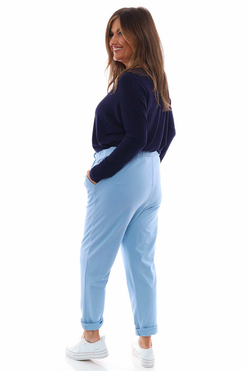 Didcot Jersey Pants Blue - Image 6
