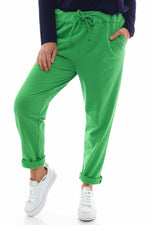 Didcot Jersey Pants Emerald Emerald - Didcot Jersey Pants Emerald