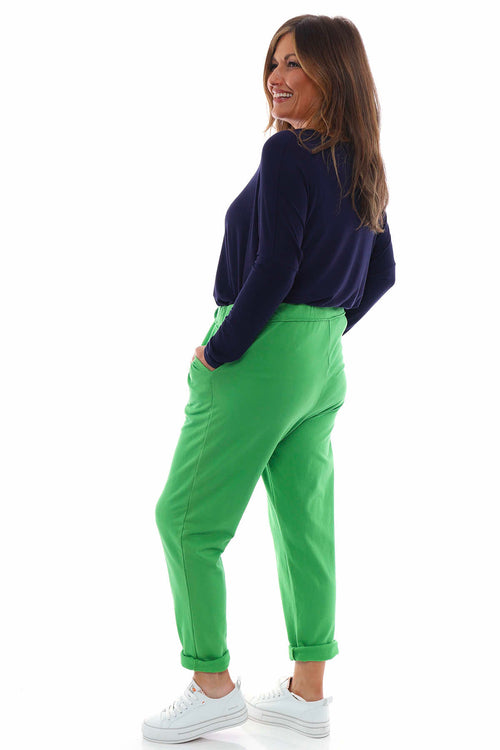 Didcot Jersey Pants Emerald - Image 5
