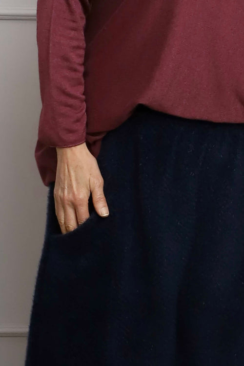 Isola Trousers Navy - Image 3