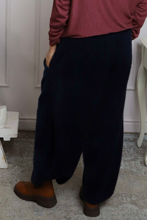 Isola Trousers Navy - Image 4