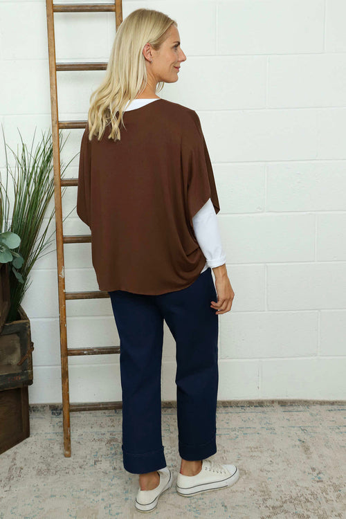 Ruthie Knitted Top Nutmeg - Image 4