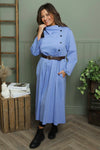 Eudora Belted Dress Powder Blue
