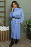 Eudora Belted Dress Powder Blue