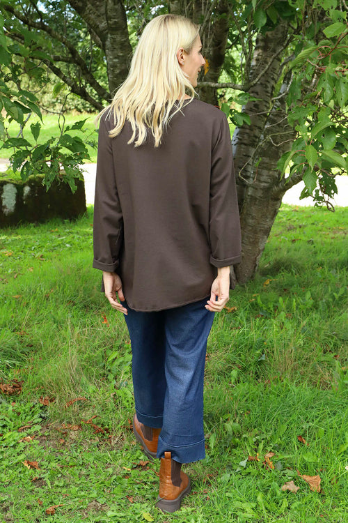 Liana Cord Band Cotton Top Cocoa - Image 4