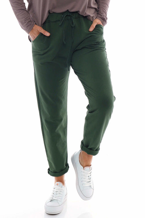 Didcot Jersey Pants Khaki - Image 2