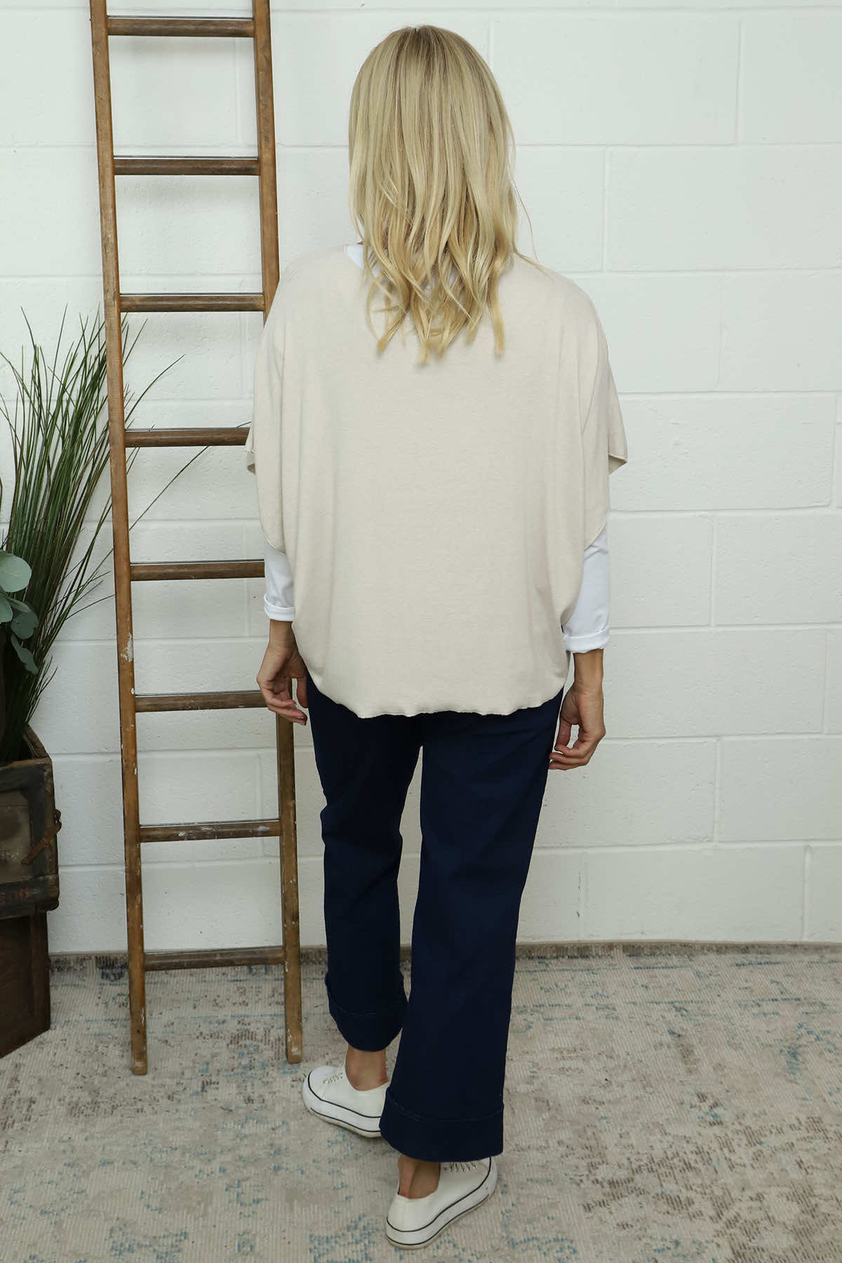 Ruthie Knitted Top Stone