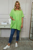 Havana Pocket Linen Top Green