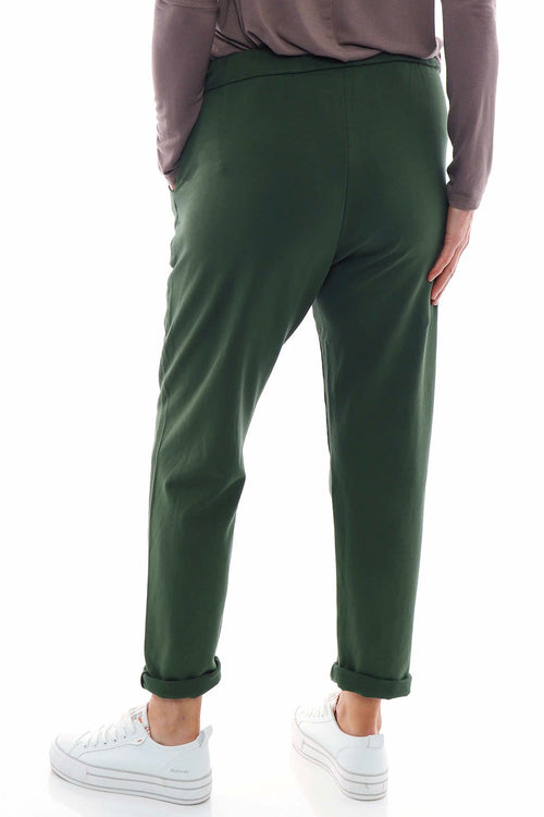Didcot Jersey Pants Khaki - Image 6