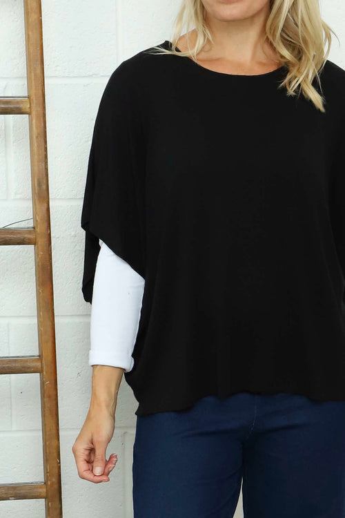 Ruthie Knitted Top Black - Image 3