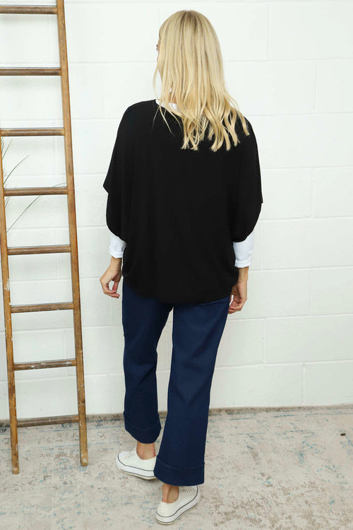 Ruthie Knitted Top Black - Image 4