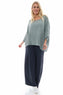 Betina Cotton Trousers Charcoal