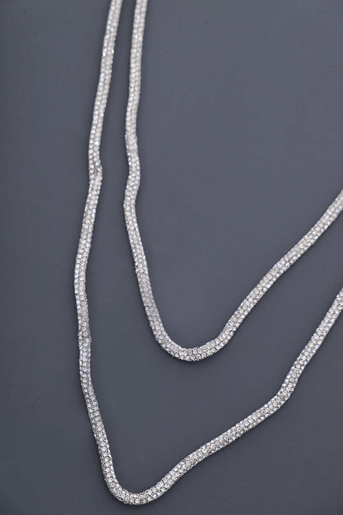 Demi Necklace Silver - Image 3