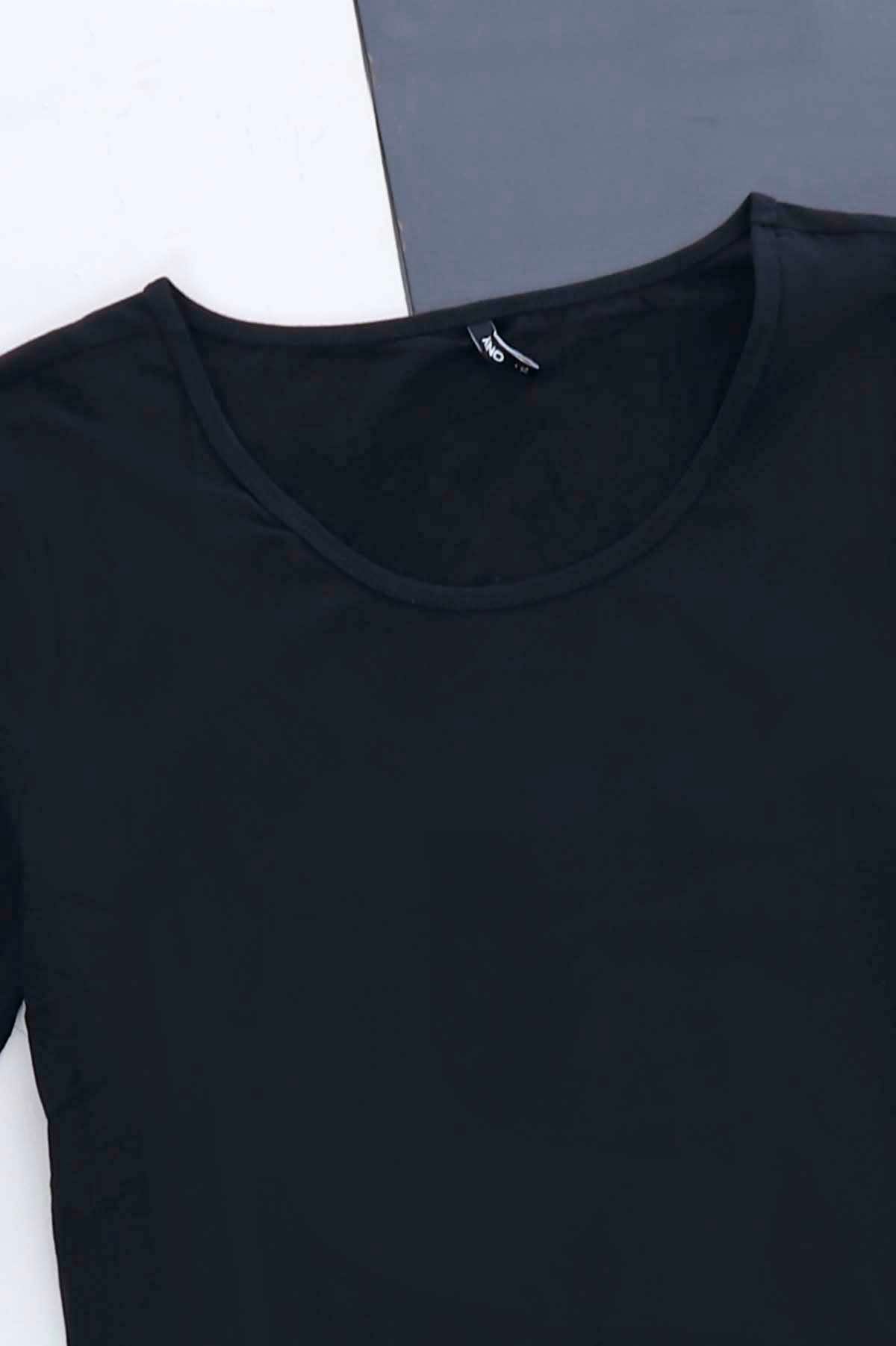 Only Basic Long Sleeve Top Black