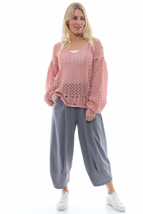 Mckinley Crochet Top Pink - Image 2