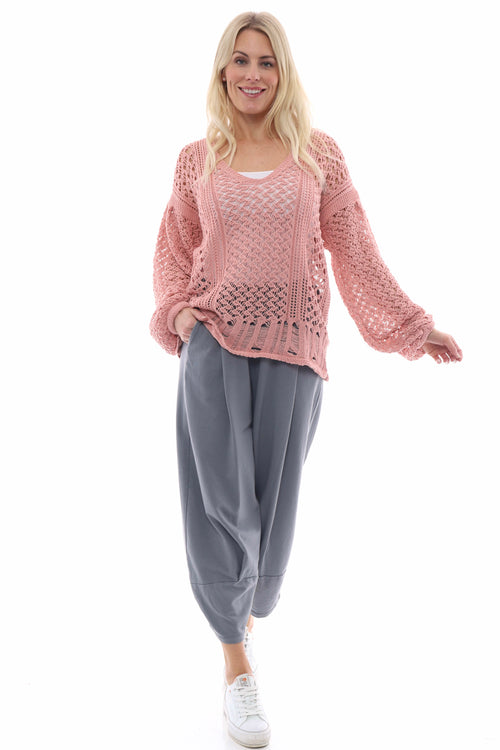 Mckinley Crochet Top Pink - Image 7