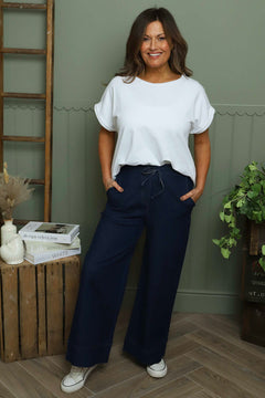 Tatjana Denim Trousers Dark Denim