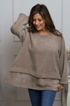 Evora A-Line Jumper Mocha