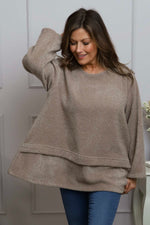 Evora A-Line Jumper Mocha Mocha - Evora A-Line Jumper Mocha