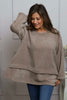 Evora A-Line Jumper Mocha
