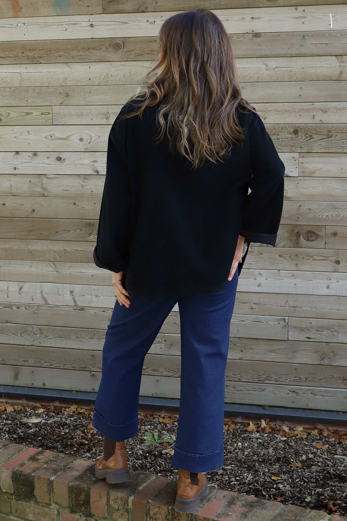 Gerano Needlecord Jacket Black