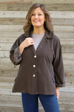 Gerano Needlecord Jacket Cocoa