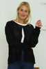 Leandra Knit Cardigan Black