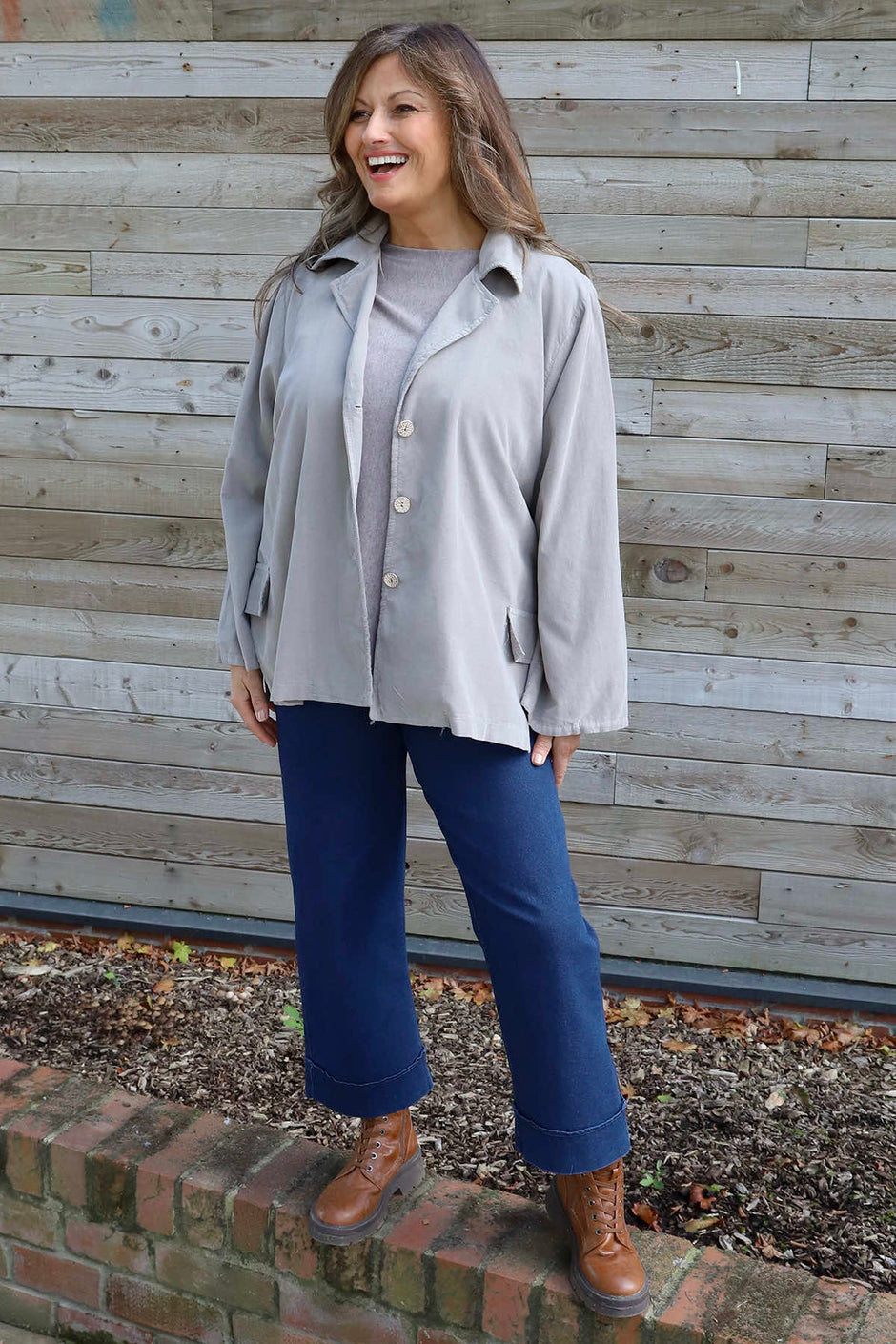 Gerano Needlecord Jacket Mocha