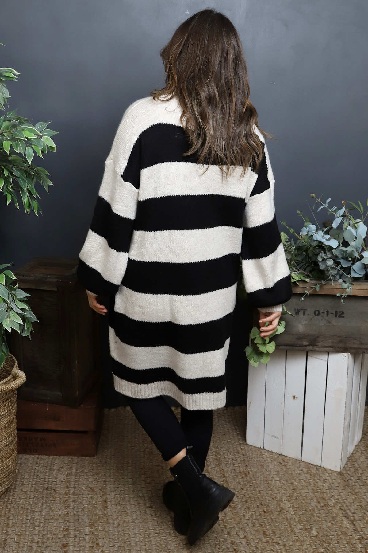 Osanna Stripe Knitted Jumper Stone