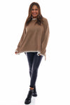 Maddie Knitted Jumper Camel