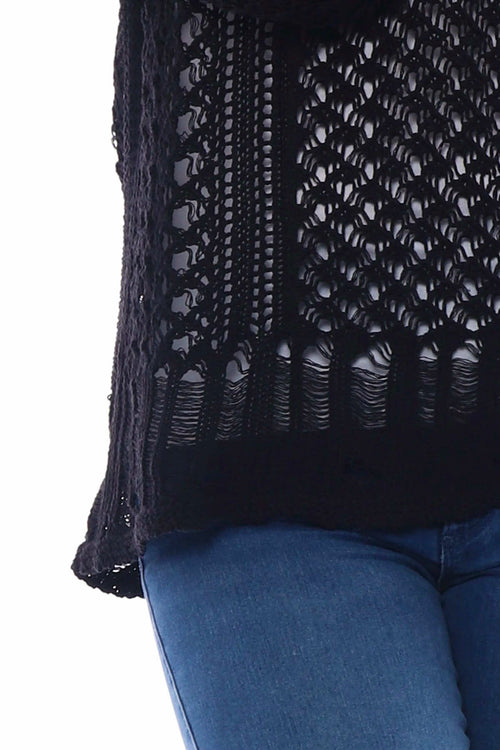 Mckinley Crochet Top Black - Image 3