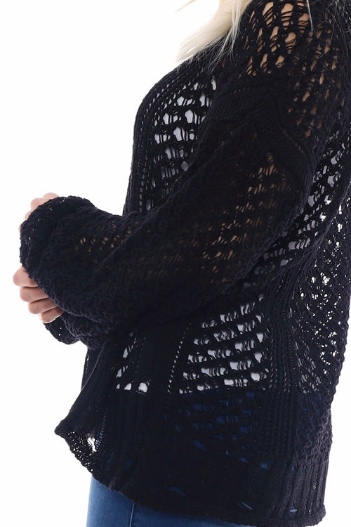 Mckinley Crochet Top Black - Image 5