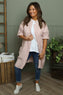 Gillian Linen Jacket Pink