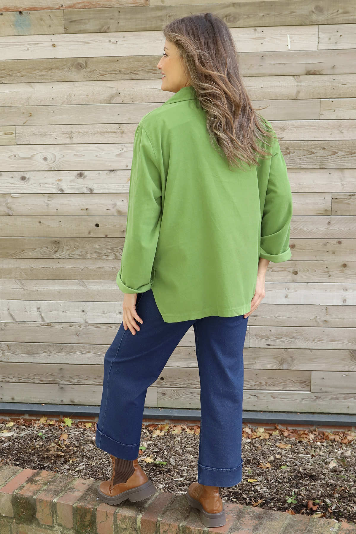 Gerano Needlecord Jacket Green