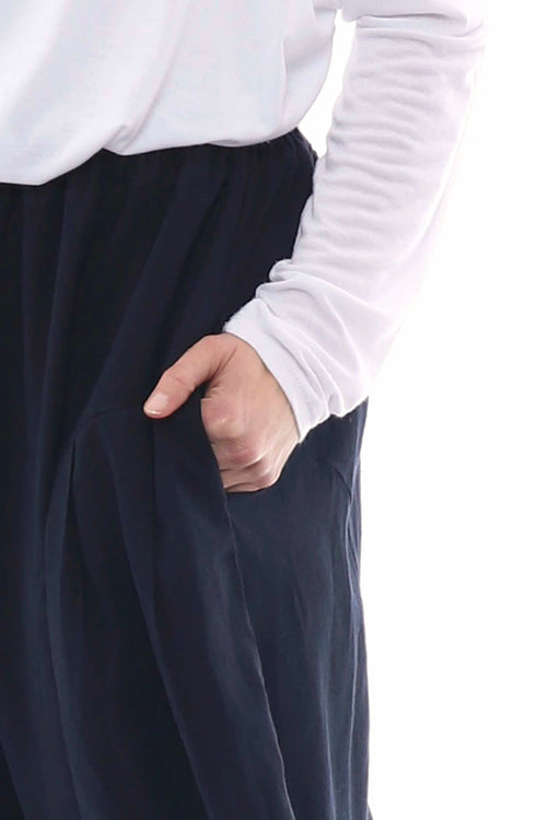 Lanelle Linen Trousers Black - Image 4