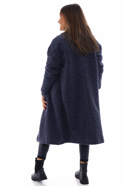 Hesper Wool Coat Blue Grey - Image 6