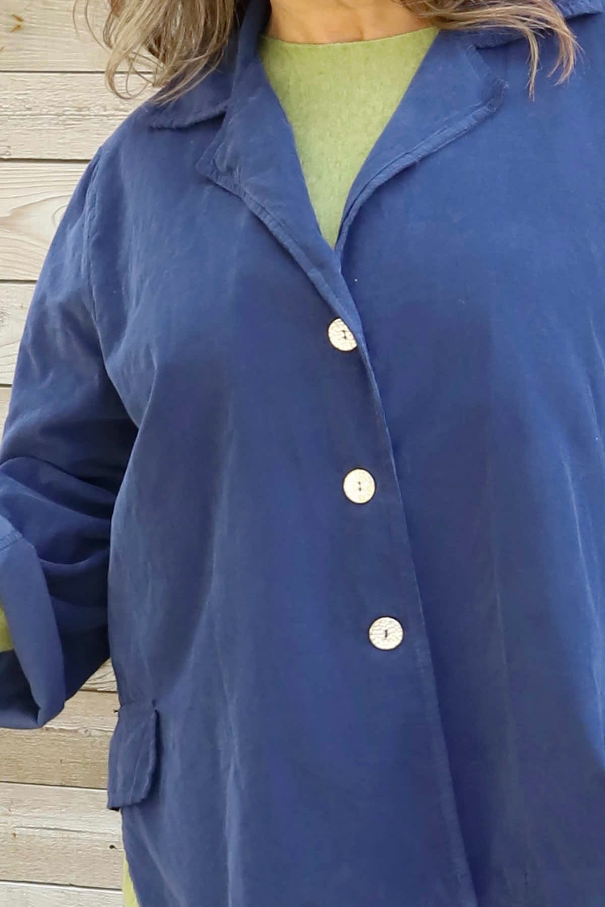 Gerano Needlecord Jacket Navy