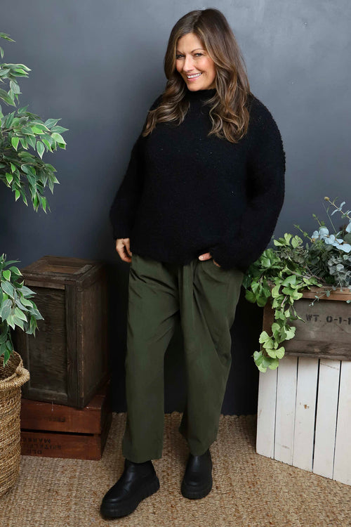 Melesina Boucle Jumper Black