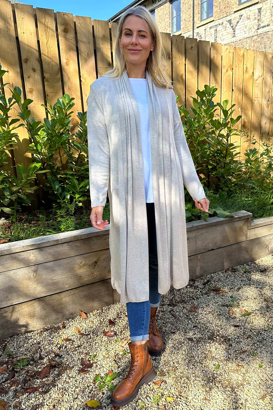 Made In Italy Alex Waterfall Cardigan Kit and Kaboodal