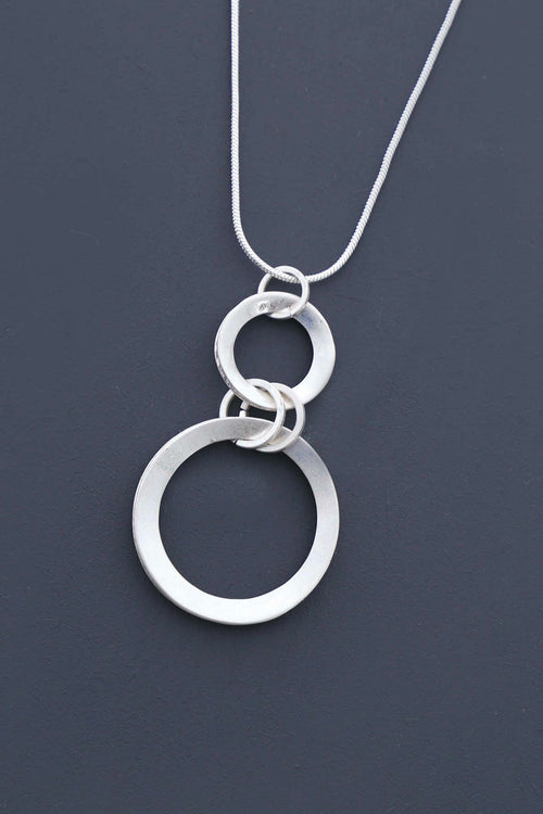 Celeste Necklace Silver - Image 4