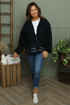 Kalkan Crinkle Cotton Jacket Black