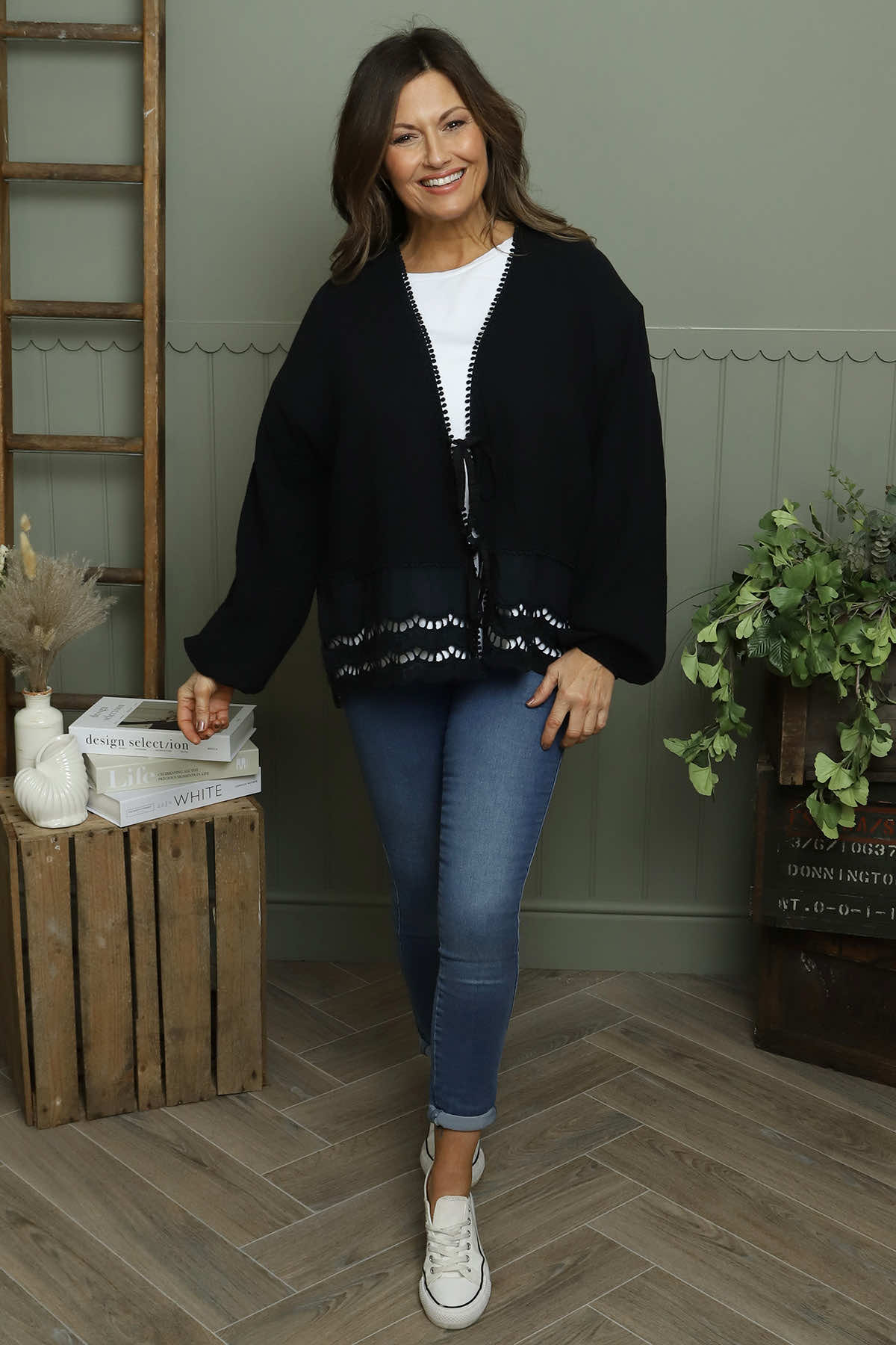 Kalkan Crinkle Cotton Jacket Black