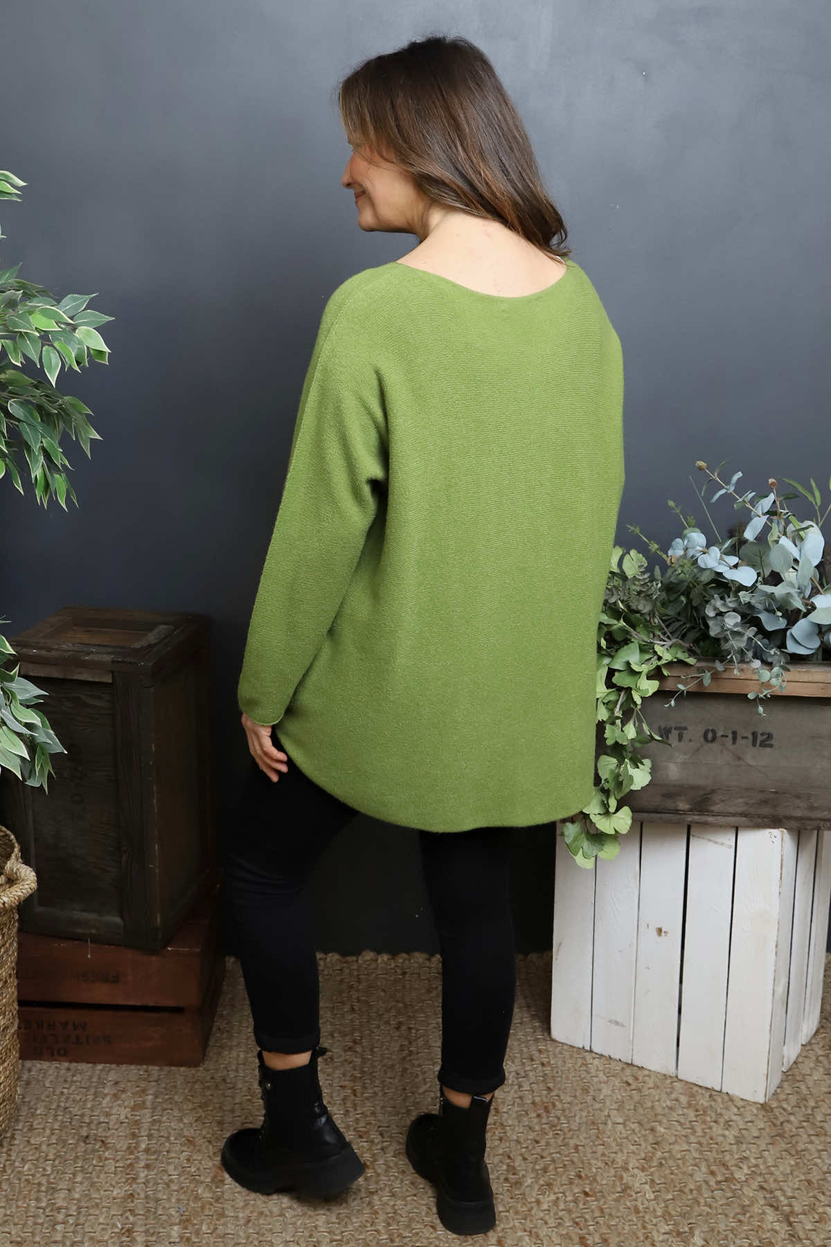 Alazne Jumper Olive