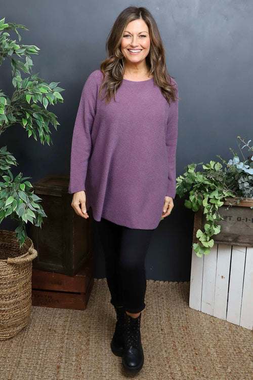 Alazne Jumper Purple - Image 3